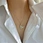 gold plated pendant necklace