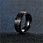 stainless steel letter ring