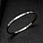 Fast delivery Wholesale Fashion Jewelry 3 Colors Roman Numeral Crystal Stainless Steel Ladies Silver Bracelets