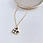 gold plated pendant necklace
