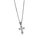 stainless steel cross pendant
