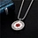 stainless steel round pendant