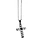 stainless steel pendant cross