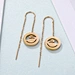 earrings with cz stone