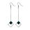 turquoise dangle earrings