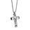 stainless steel cross necklace pendant