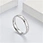 simple stainless steel ring