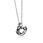 stainless steel round pendant