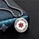 stainless steel round pendant