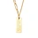 stainless steel necklace pendant