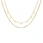 18k plated gold necklace