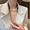 18k plated gold necklace