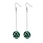 fashion women round earrings