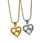 heart shape pendant necklace