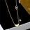 gold plated chain necklace