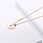 stainless steel pendant necklace