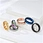 black tungsten carbide wedding ring
