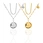 stainless steel pendant necklace