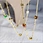 green zircon pendant necklace