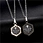 stainless steel pendant necklace