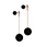 drop earrings gold plated