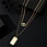 pendant 18k gold necklace
