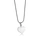 heart necklace pendant stainless steel