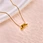 necklace stainless steel pendant
