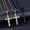 solid stainless steel cross