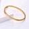 stainless steel crystal bangle