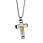stainless steel cross necklace pendant