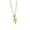 stainless steel cross pendant