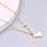 stainless steel 316l necklace stone