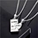 heart necklace pendant stainless steel