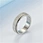 black tungsten carbide wedding ring