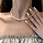 18k plated gold necklace