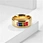 stainless steel ring couple