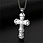 cross stainless steel pendant