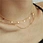 18k plated gold necklace