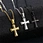 stainless steel cross pendant