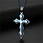 fashion stainless steel cross necklace