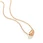 gold plated silver pendant
