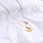 stainless steel pendant necklace
