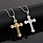 hip hop cross necklace