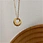gold plated pendant jewelry