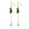 gold plated pendant earrings