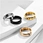 stainless steel ring titanium ring