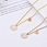 stainless steel pendant necklace