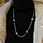 silver chain necklace for women