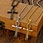 stainless steel cross necklace pendant